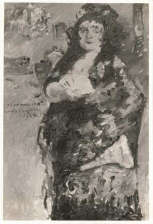 Carmencita : Carmencita. Gemälde (1924; L. Corinth). Berlin: Privatbesitz (Charlotte Corinth)