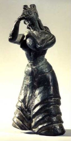 Minoische Statuette: Betende Frau