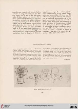 Ein Rebus von Adolf Menzel