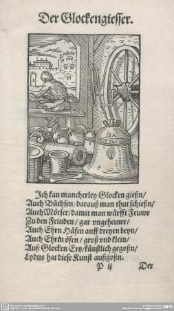 Der Glockengiesser.