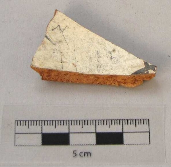 Fragment of a clay bowl