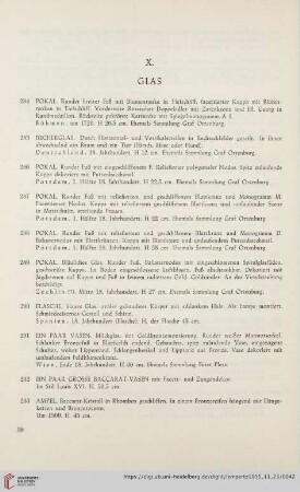 X. Glas (Nr. 284 - 294)