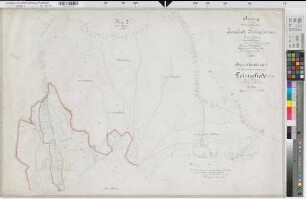 Eiringhausen (Plettenberg), Separation Leinschede, Bl.2 Brouillonkarte I Flur 7,1