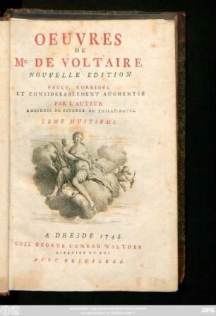 T. 8: Oeuvres De Mr. De Voltaire