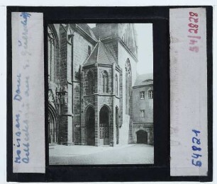 Meißen, Dom : Außenansicht, Achteckvorhalle am S-QH