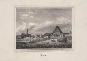 Lastau (Colditz-Lastau) bei Leipzig in Sachsen, aus Sachsens Kirchen-Galerie von Hermann Schmidt, Band 10