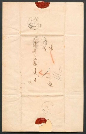 Paul Heyse (1830-1914) Archiv: Briefe von Karl Martin Reinthaler an Paul Heyse - BSB Heyse-Archiv VI. Reinthaler, Karl Martin