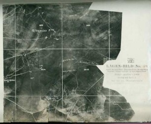 Foto des Geländes zwischen Quennemont Ferme und Gillemont Ferme (Luftbild)