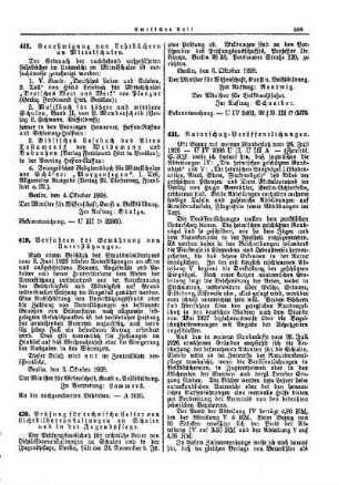 Naturschutz-Veröffentlichungen : [Amtlicher Teil]