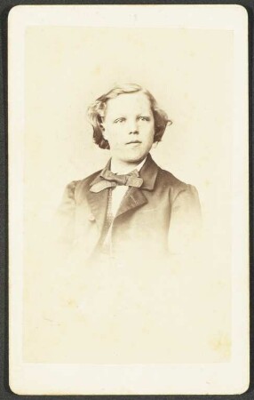 Brustbild des jungen Heinrich Werner, der später Dekan in Biberach a.R. wurde