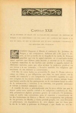 Capítulo XXII