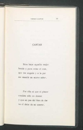 Cantar