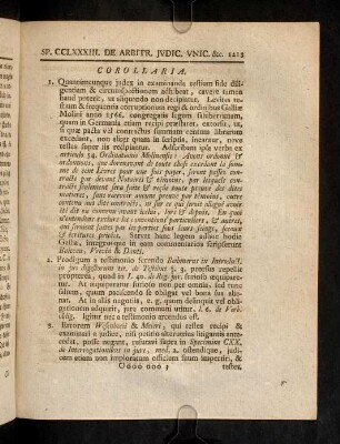 1213-1214, Corollaria
