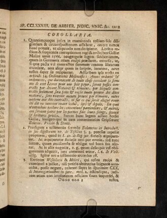 1213-1214, Corollaria
