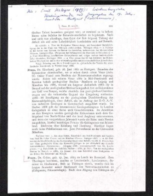 Personenbeschreibungen über Eberhard und Oscar Fraas