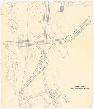 Bebauungsplan Südgelände, Berlin-Schöneberg: Westtangente Rubensstraße/Kolonnenstraße 1:1000