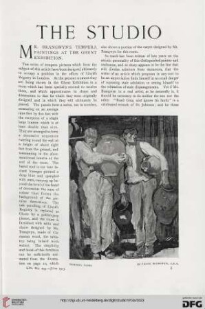 59: Mr. Brangwyn's tempera paintings at the Ghent Exhibition