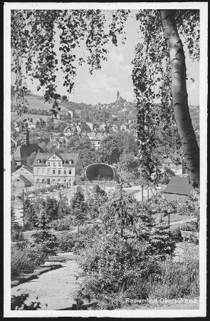 Oberschlema. Blick auf Oberschlema