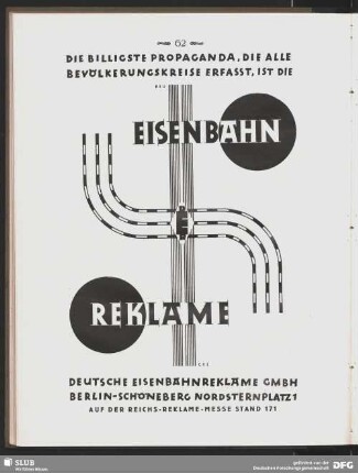 Eisenbahn Reklame