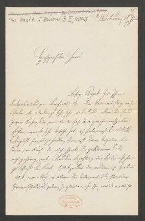 Brief an Ferruccio Busoni : 18.06.1895