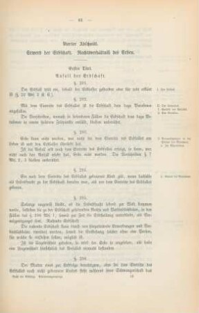 Vierter Abschnitt. Erwerb der Erbschaft. Rechtsverhältnisse des Erben