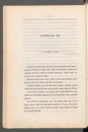 Capítulo III. - El juramento de amor.