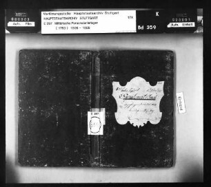 Signalementbuch des 4. Reiterregiments, 1. Schwadron
