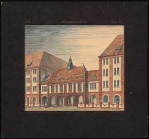 Torbau: Perspektivische Ansicht