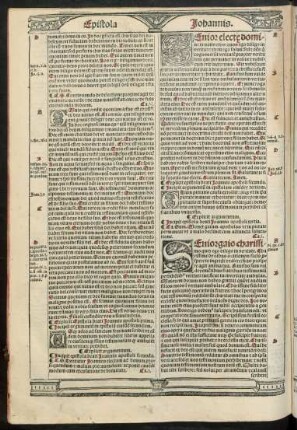 Incipit epistola beati Ioannis apostoli tertia.