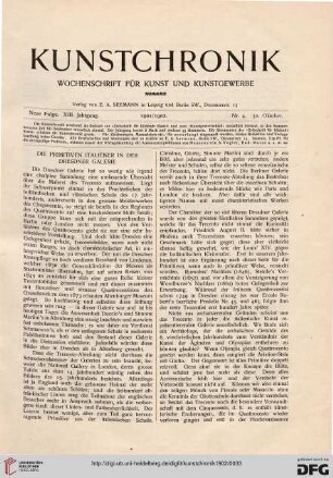 Heft 4 (30. Oktober 1901)