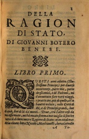 Della Ragione di Stato
