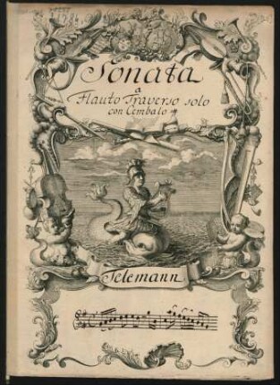 Sonaten; fl, cemb; G-Dur; TWV 41: G 4