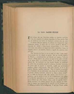 La Casa Jacobo Peuser