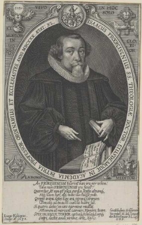 Bildnis des Isaacus Froereisenius