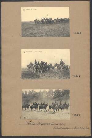 Fotopostkarten: Escadron de cavalerie