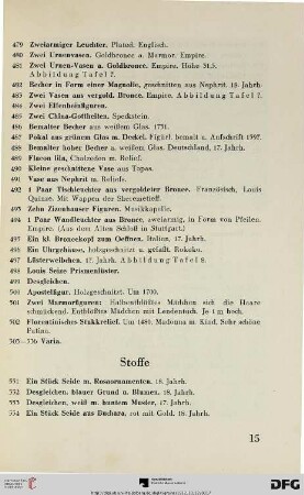 Stoffe (Nr. 551-560)
