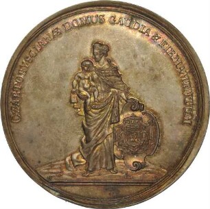 Fürst Adam Kasimir Czartoryski - auf die Geburt seines ersten Sohnes Alexander Georg von der Satdt Danzig
