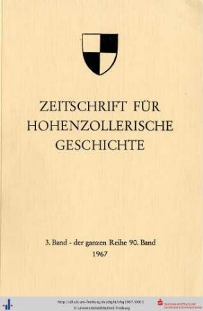 3(90): Zeitschrift für Hohenzollerische Geschichte