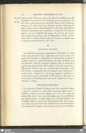 VI Perforation Mécanique