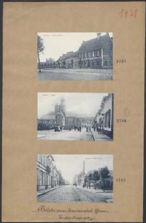 Messines - Rue d'Ypres. (Vor dem Krieg 1914/1915)