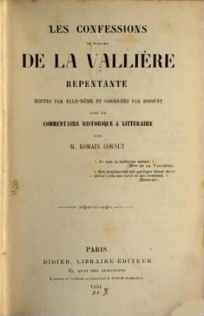 Les Confessions