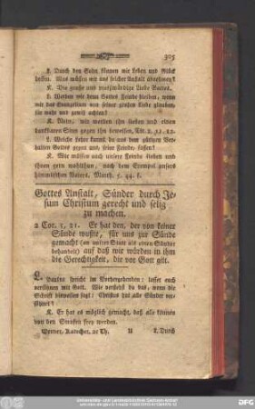 [50.] Gottes Anstalt, Sünder durch Jesum Christum gerecht und selig zu machen.