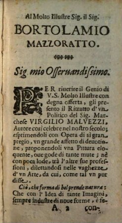 Il Ritratto del Privato politico christiano