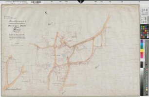 Meiningsen (Soest), Zusammenlegung Meiningsen, Bl.5 Urkarte II Meiningsen Flur 5