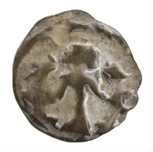 Münze, Pfennig, um 1340