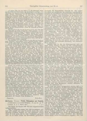 675-677 [Rezension] Whittaker, Thomas, Priests, Philosophers and Prophets