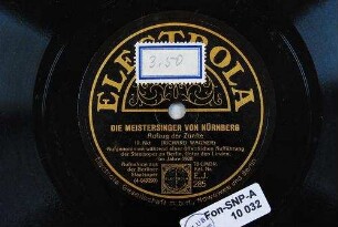 Die Meistersinger von Nürnberg : Aufzug der Zünfte; III. Akt / (Richard Wagner)