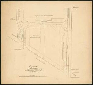 Vorplatz Potsdamer Bahnhof, Berlin: Lageplan 1:200