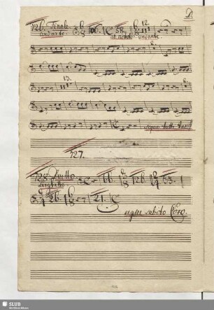 728. Duetto: Perche mai, destin spietato / Naumann, J.G.