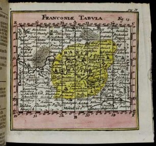 Franconiæ Tabula.